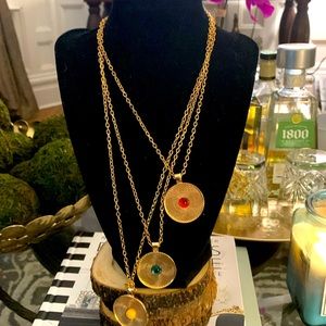 Multi layer colorful necklace